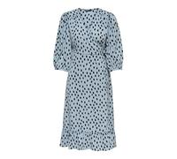 ONLY Womens Olivia Wrap Dress Blue Fog L