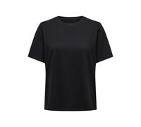 ONLY Womens Onlonly S/S Tee JRS Noos Top, Black, S UK