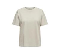 ONLY Women's OnlONLY S/S Tee JRS Noos Top, Silver Lining, XL