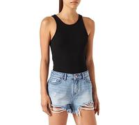 ONLY Women's ONLPACY HW DNM Shorts NOOS, Light Blue Denim, XS