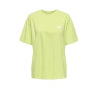 ONLY Women's Onlpatricia Life S/S Summer Top Box JRS, Pale Lime Yellow, XL