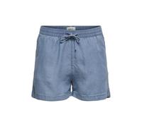 ONLY Women's Onlpema Lyocell Life DNM Box Shorts, Medium Blue (Medium Blue Denim), M