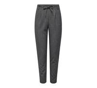 ONLY Womens Onlpoptrash-Elise Easy Melange Pant Noos Trouser, Dark Grey, L / 32L UK