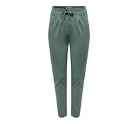 ONLY Women's Onlpoptrash Life Easy Col Pant PNT Noos Regular fit Trousers with Drawstring Closure for Lounge and Leisure, Dark Forest, M x 32L