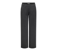 ONLY Women's Onlpoptrash Life Mw Straight PNT Noos, Dark Grey Blend, 8L UK/XL