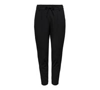 ONLY Women's ONLPOPTRASH-Sally Easy MW Rib PNT Pants, Black, M/30