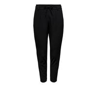 ONLY Women's ONLPOPTRASH-Sally Easy MW Rib PNT Pants, Black, S/34