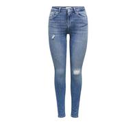 ONLY Women's Onlpower Life Mid Push Sk Dt Rea264 Noos Jeans, Medium Blue Denim, S/32