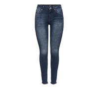 ONLY Women's Onlpower Mid Push Up Sk Bb Rea3659 Skinny Jeans