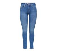 ONLY Women's Onlpower Mid Push Up Sk Bb Rea3659 Skinny Jeans