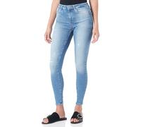 ONLY Women's Onlpower Mid Push Up Sk DEST DNM Rea935 Jeans, Light Medium Blue Denim, S/31L