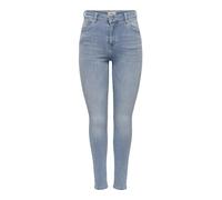 ONLY Women's ONLPOWER MID Push UP SK DNM AZG944 NOOS Jeans, Special Bright Blue Denim, XLW / 34L