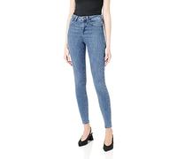 ONLY Women's Onlpower Mid Push Up Sk Rea2981k Noos Skinny Jeans, Blue (Light Blue Denim Light Blue Denim), L / 30L