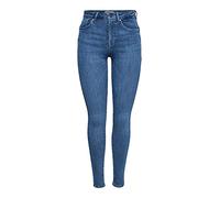 ONLY Women's Onlpower Mid Push Up Sk Rea2981k Noos Skinny Jeans, Blue (Light Blue Denim Light Blue Denim), L / 32L