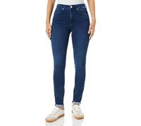 ONLY Women's Onlpower-Royal Hw Push Up Skinny DNM Ext Jeans, Dark Denim Blue, S / 32L