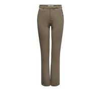 ONLY Women's ONLRAFFY-YO Life MID STR Pant TLR NOOS, Fossil, M/34