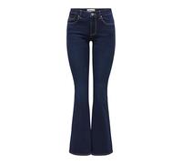 ONLY Women's Onlreese Reg Retro Flared DNM Box Jean Pants