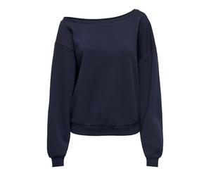 ONLY Womens Onlrhina L/S One Shoulder Swt Noos, Night Sky, XS UK