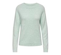ONLY Women's Onlrica Life L/S Jumper KNT Noos Knitted, Mist Green/Detail:Melange, S