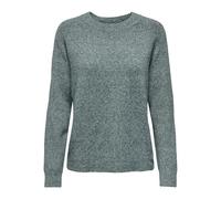 ONLY Women's Onlrica Life L/S Pullover KNT Noos Sweater, Sea Moss/Detail: W Melange, L
