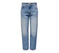 ONLY Womens Onlrobyn Ex Hw Str Lo Ak DNM Dot536 Noos Jeans, Medium Blue (Medium Blue Denim), 28W / 32L UK