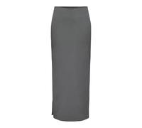 ONLY Women's Onlsally Hw Rib Maxi Slit Skirt PNT, Magnet, L