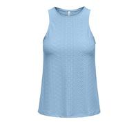 ONLY Women's Onlsandra S/L Top JRS, Blue, M
