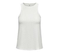 ONLY Women's Onlsandra S/L Top JRS, White, XXL