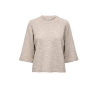 ONLY Womens Onlsimoni KNT Noos 3/4 Pullover, Pumice Stone, L UK