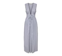 ONLY Women's Onlsiska Life SL V-Neck Maxi Dress WVN, Bright White, S