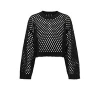 ONLY Women's Onlsmilla Short Pullover L/S KNT Noos Sweater, Black, M