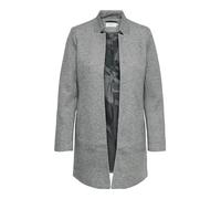 ONLY Women's Onlsoho Coatigan Noos Tlr Coat, Light Grey Mel, XS UK