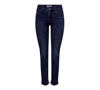 ONLY Women's ONLSUI MID Slim DNM GUABOX Jeans, Dark Medium Blue Denim, S / 30L