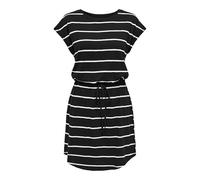 ONLY Women's Onlsummer S/S O-Neck Dress JRS, Black, S