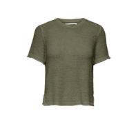 ONLY Women's Onlsunny S/S Jumper Nca KNT Sweater, Kalamata, M