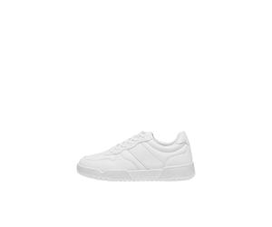 ONLY Women's Onlswift-5 Pu Side Panel Sneaker, White, 6.5 UK