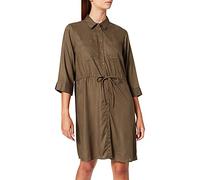 ONLY Women's ONLTAMARI Solid 3/4 Shirt Dress WVN, Kalamata, 10