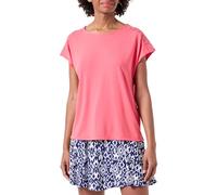 ONLY Women's Onlthea Life S/S Lace Mix Top JRS T-Shirt, Coral Paradise, XS