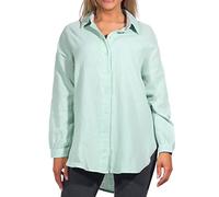 ONLY Women's Onlthyra Noos WVN Oversized Shirt Long Sleeve Blouse, Harbor Gray, XS
