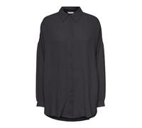ONLY Women's ONLTHYRA Oversized Shirt NOOS WVN Langarmbluse, Phantom, S