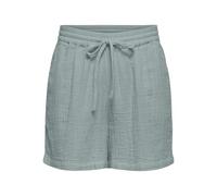 ONLY Women's Onlthyra Shorts Noos WVN Cotton, Abyss, L