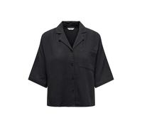 ONLY Women's ONLTHYRA SS Shirt NOOS WVN Blouse, Phantom, S