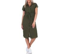 ONLY Women's Onltizana Neri Cotton S/S Dress WVN Noos midi, Green (Green-2), S