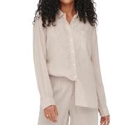 ONLY Women's ONLTOKYO L/S Linen Blend Shirt PNT NOOS Blouse, Moonbeam, L