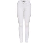 ONLY Women's Onlultimate King Reg Jeans Cry1703 Noos Skinny Jeans,White, S/ 30L