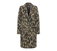 ONLY Women's Onlvalborg Animal Life Coat OTW, Black, XS