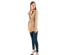 ONLY Women's Onlvalerie Trenchcoat Cc OTW, Ginger Root, X-Small