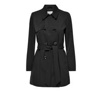 ONLY Women's Onlvalerie Trenchcoat Cc OTW, Black, X-Small