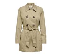 ONLY Women's Onlvalerie Trenchcoat Cc OTW Trenchcoat Not Applicable, Ginger Roots, L