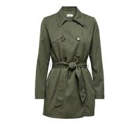 ONLY Women's Onlvalerie Trenchcoat Cc OTW Trenchcoat Not Applicable, Grape Leaf, X-Small